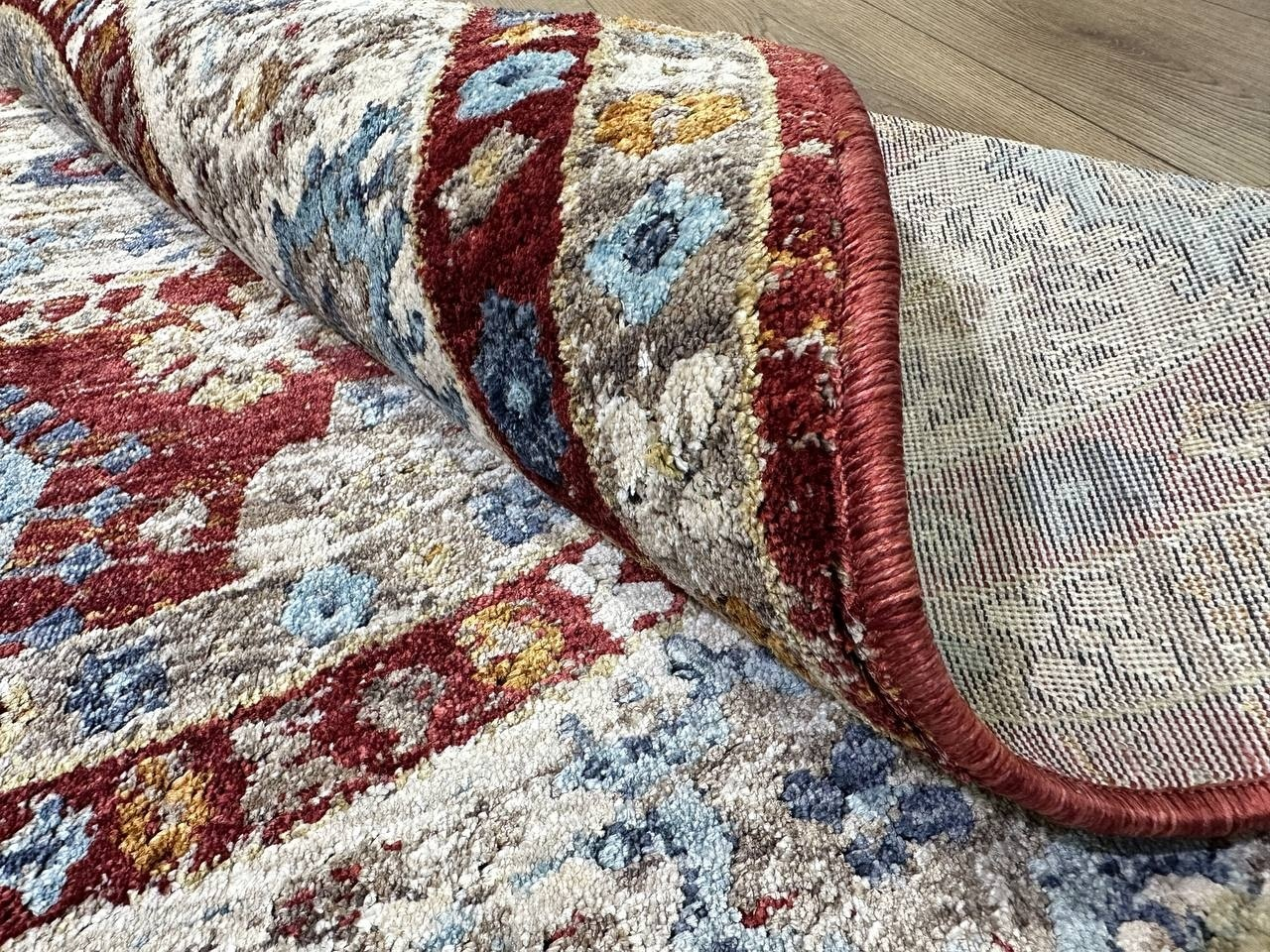 Milat Hali ковер 150x150 см, AQUA K867A Red Cream