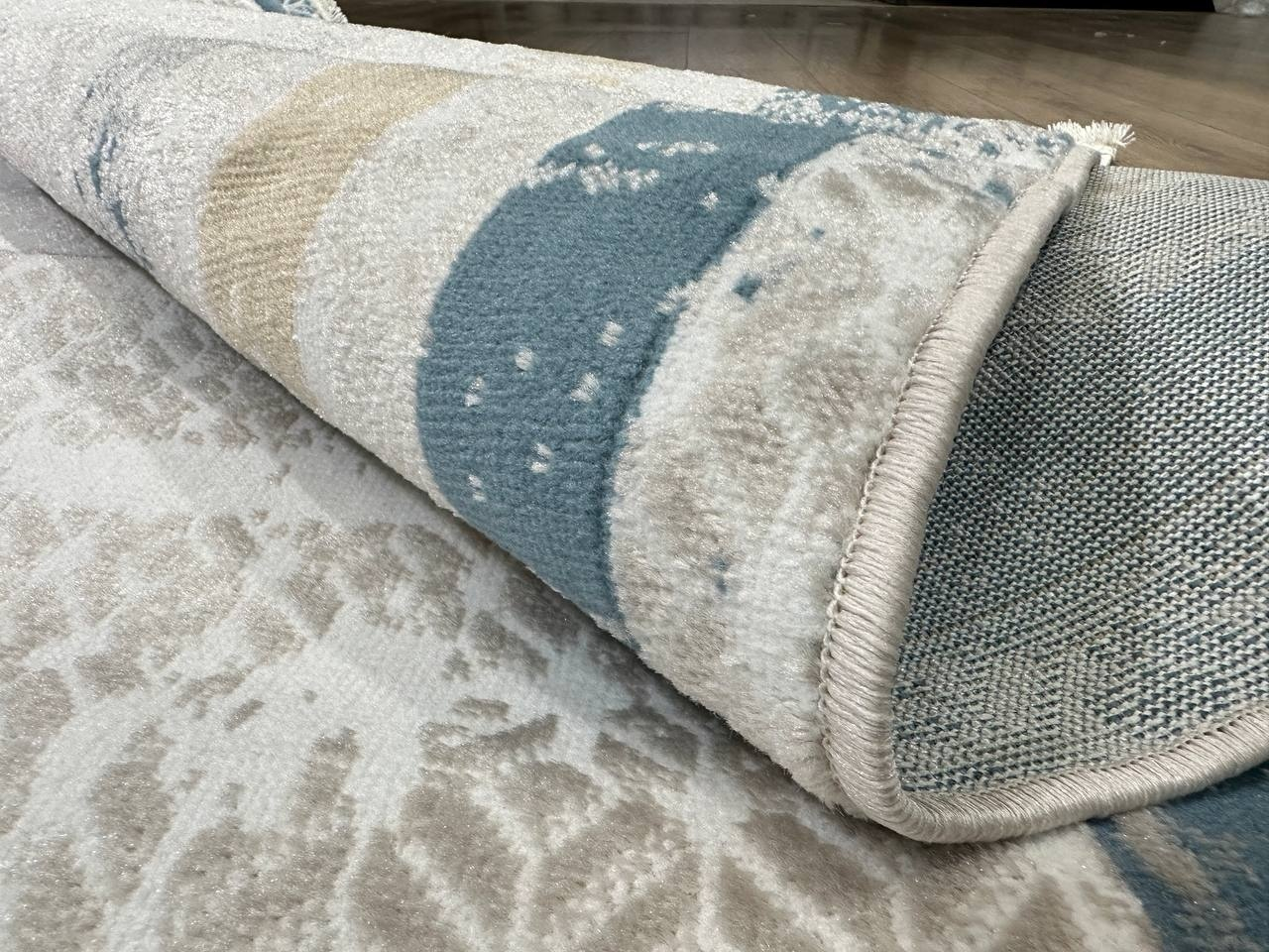 Bal Tekstil ковер 171x260 см, Boss Soft T125B Vbeige Blue