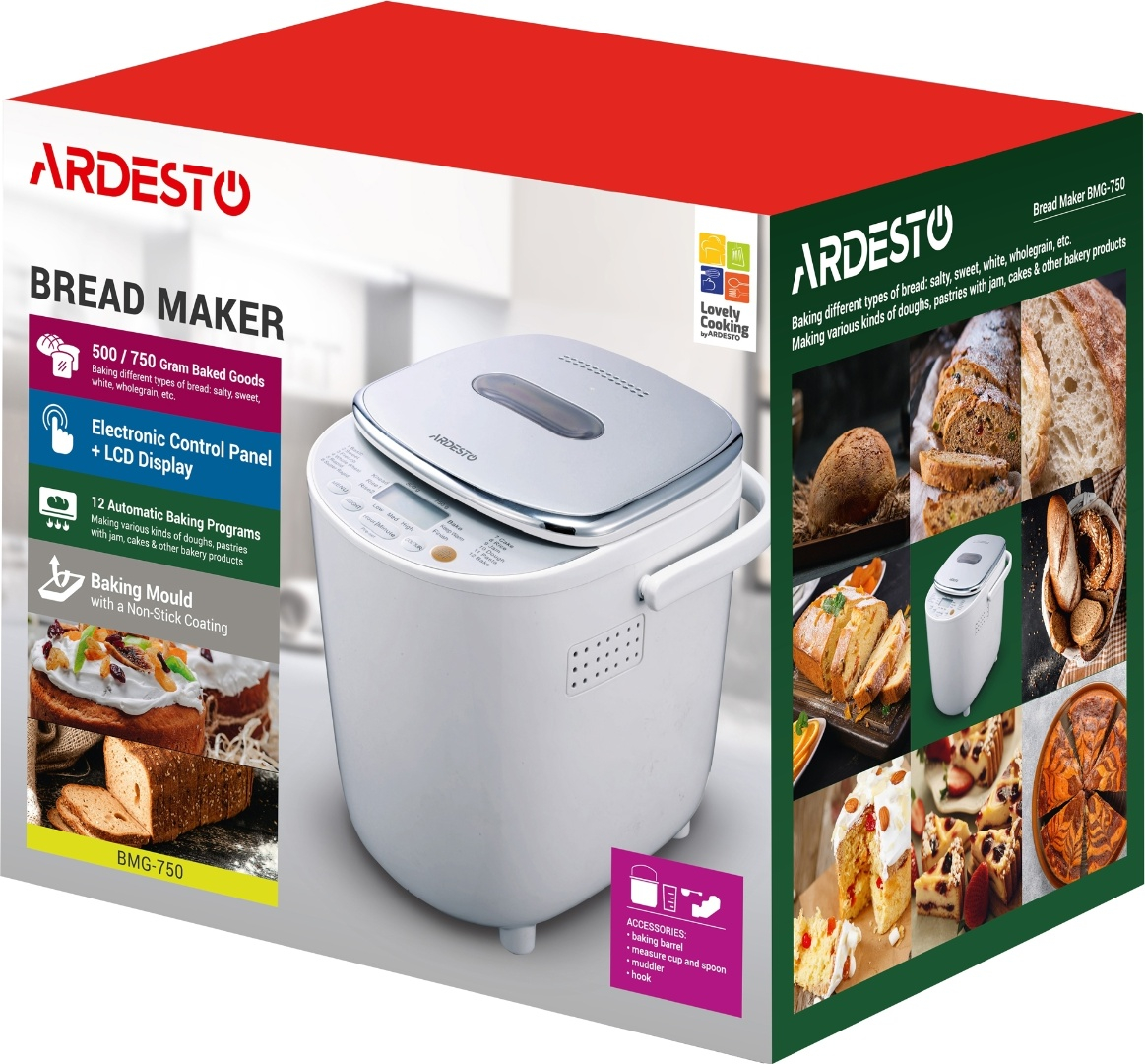 Хлебопечь Ardesto BMG-750