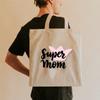 Сумка-тоут для электронного подарка Super Mom Design Raw Tote Bag - AB15