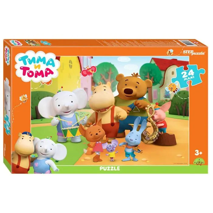 Пазл Step Puzzle maxi Тима и Тома 24 эл.