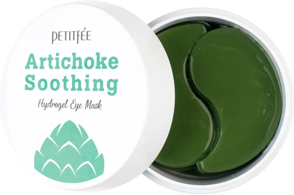 Hydrogel eye. Патчи Петитфи с артишоком. Petitfee Artichoke Soothing Hydrogel Eye Mask. Petitfee патчи гидрогелевые с артишоком - Artichoke Soothing Hydrogel Eye Mask, 60шт. Petitfee Artichoke Soothing Hydrogel Eye Mask 1,4гр*60.