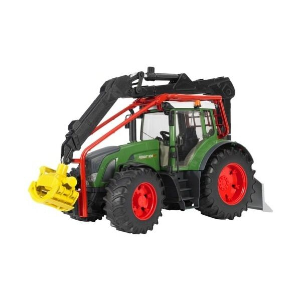 Bruder: Трактор Fendt 936 Vario лесной с манипулятором