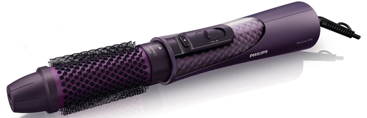 Фен-щетка Philips HP-8656 фиолетовый