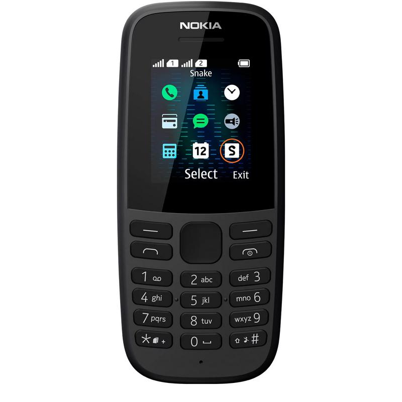 Мобильный телефон Nokia 105 BLX-D-1.8-0-3 Black 2019