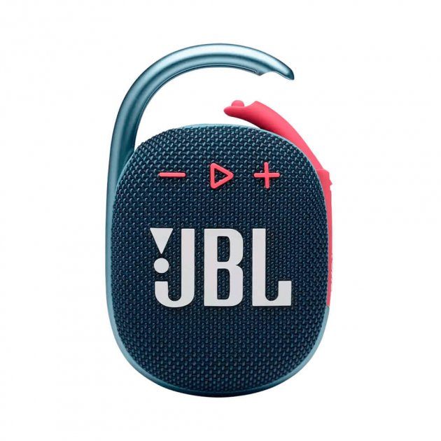 Портативная колонка JBL Clip 4 синий/розовый