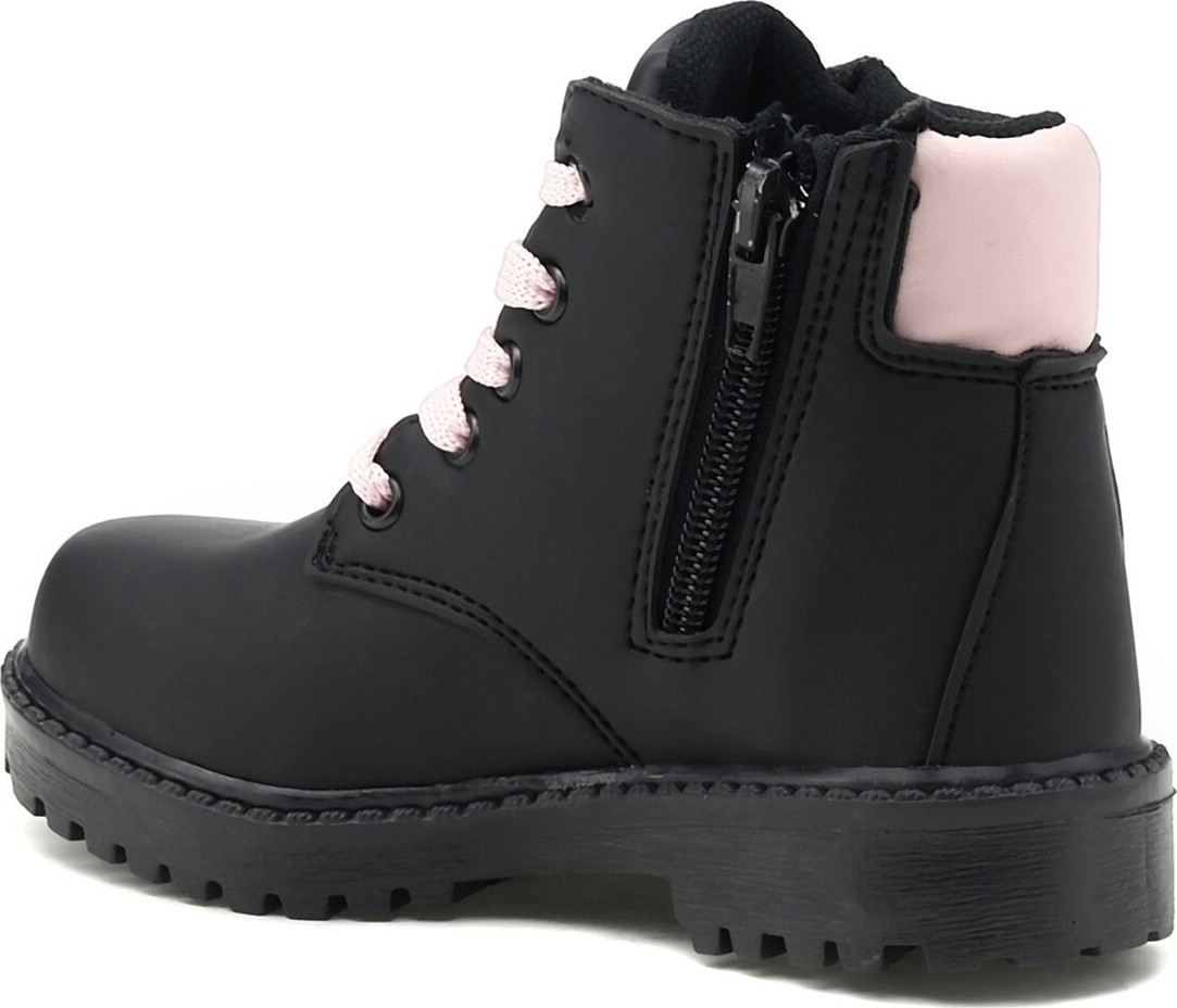 Frozen RESY.P1PR Black Girls' Worker Boots