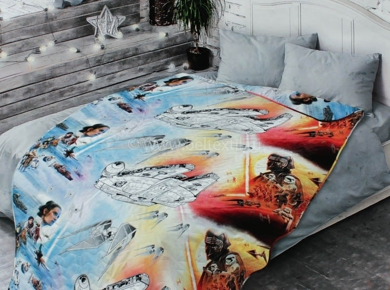 Непоседа покрывало Star Wars Тысячелетний сокол 200x145 см, хлопок