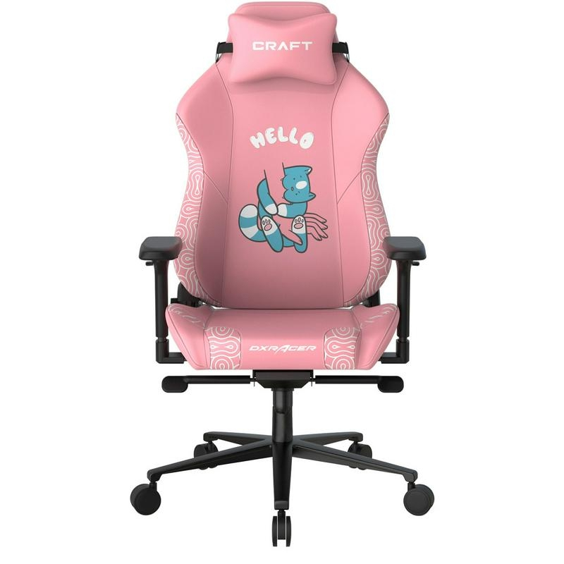 Игровое компьютерное кресло DXRacer Craft Series, Hello Human Cat (CRA/H008/P)