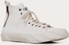 Белые кожаные мужские спортивные ботинки Bueno.