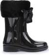 Igor W10239 Campera Charol Soft Girls Rain Snow Boots Black