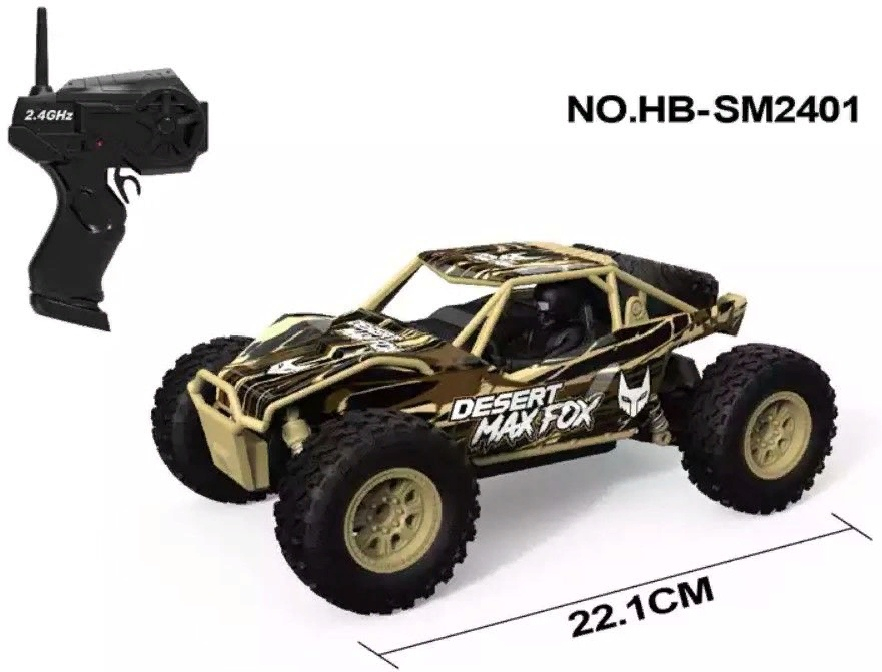 Радиоуправляемая машинка HB 1:24 SM2401 коричневый