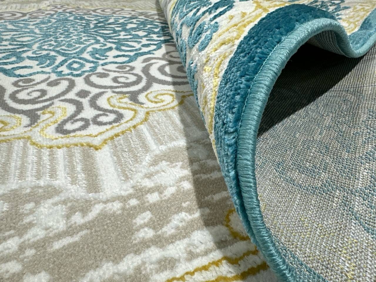 Bal Tekstil ковер 150x230 см, Polo Soft f867b cream blue