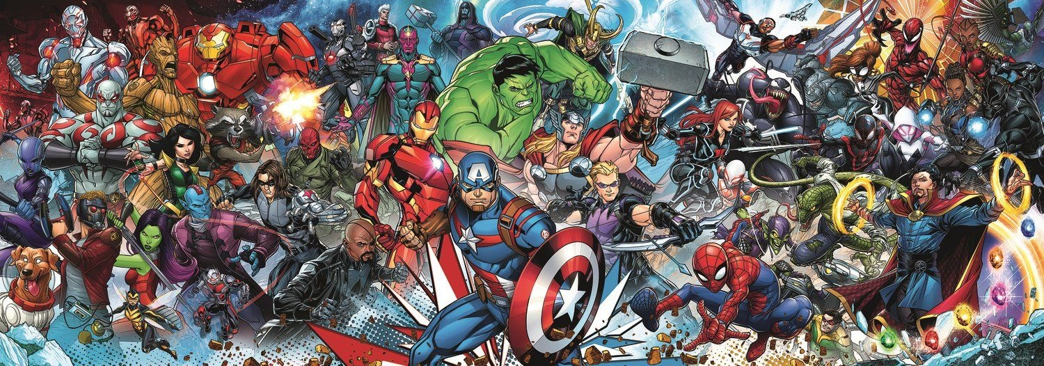 Trefl Panorama Вселенная Marvel 29047
