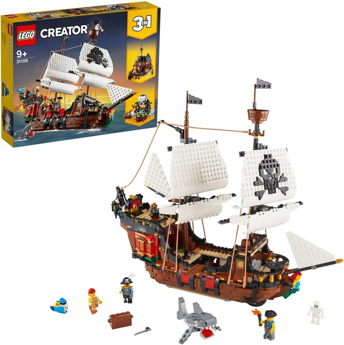 Конструктор LEGO CREATOR Пиратский корабль 31109