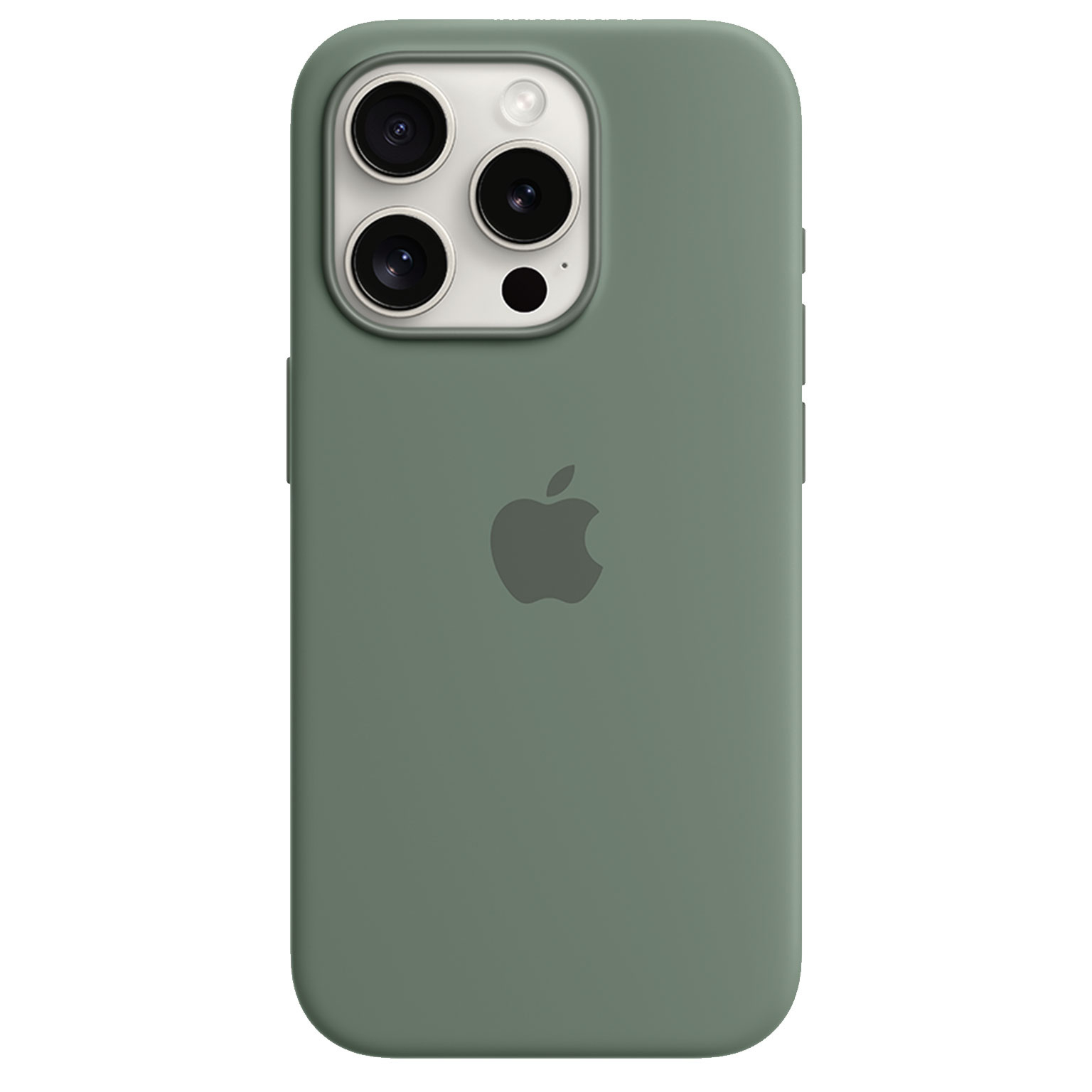 Чехол для iPhone 15 Pro, Silicone Case with MagSafe, Cypress (MT1J3ZM/A)