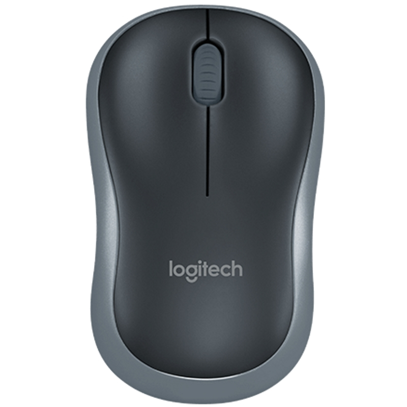Мышка беспроводная USB Logitech M185 Swift (910-002238), Серый