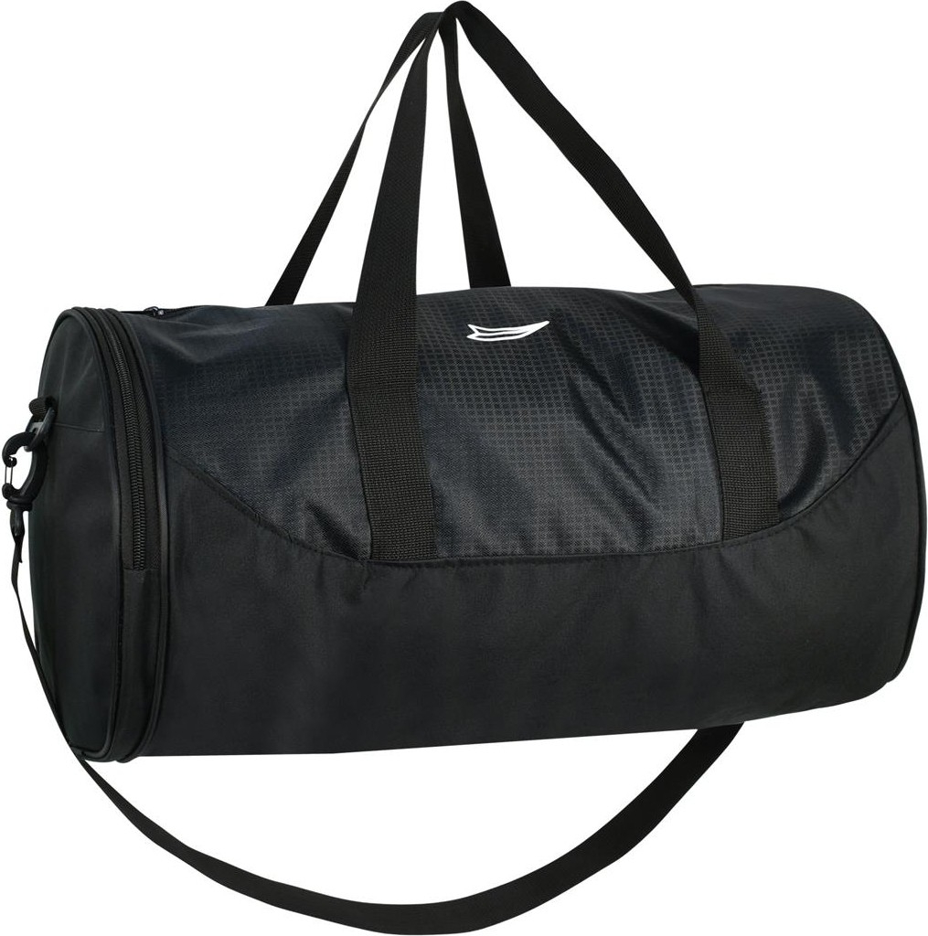Спортивная сумка-цилиндр Himarry для ручной клади черного цвета