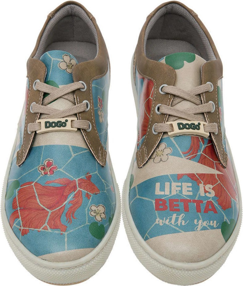 Женская обувь Dogo Cord с принтом "Веганская жизнь лучше с тобой"