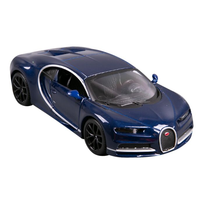 BBURAGO: 1:32 Bugatti Chiron (met. deep blue)