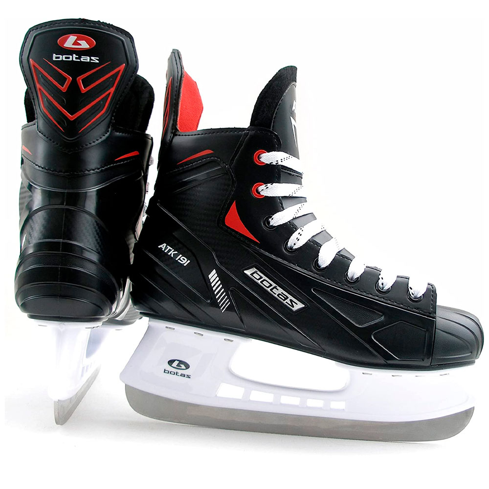 Botas  коньки Attak 191 (45, black - red)