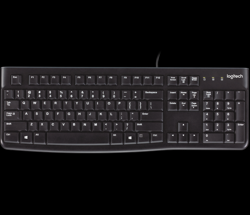 Клавиатура  Logitech K120 (920-002522) Черный