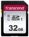 Карта памяти SD 32GB Transcend, TLC, UHS-I, U1, до 60MB/s (TS32GSDC300S)