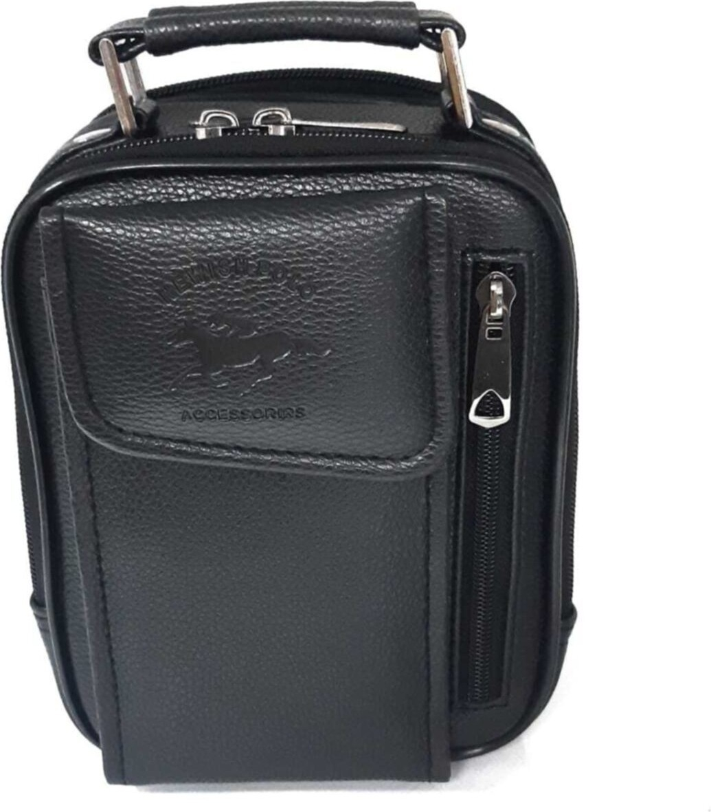Сумка-портфель Polo Postman среднего размера из искусственной кожи.