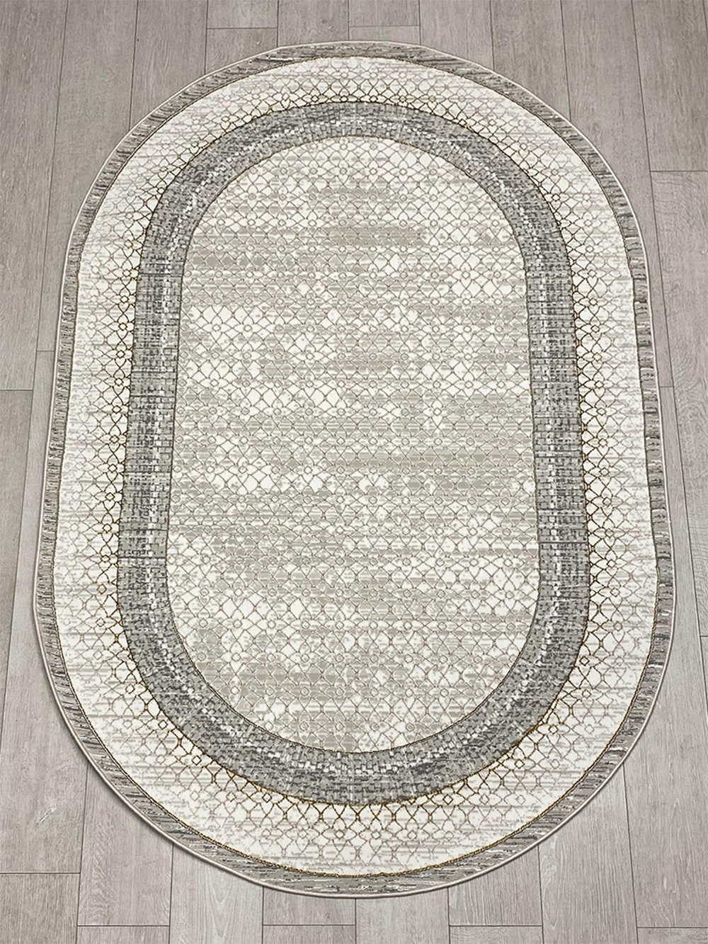 Bal Tekstil ковер 150x230 см, Kenzo F915D Cream Gold Oval