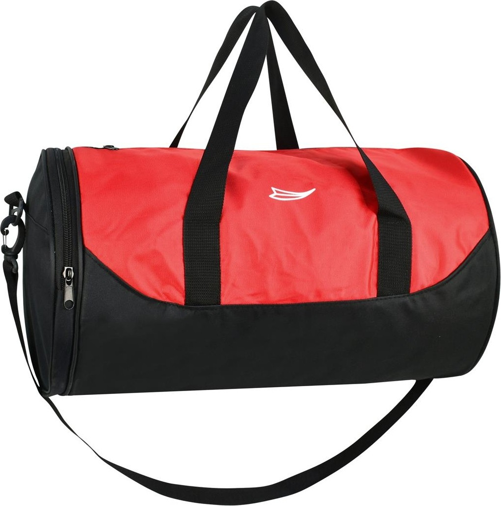 Спортивная сумка-цилиндр Himarry красного цвета