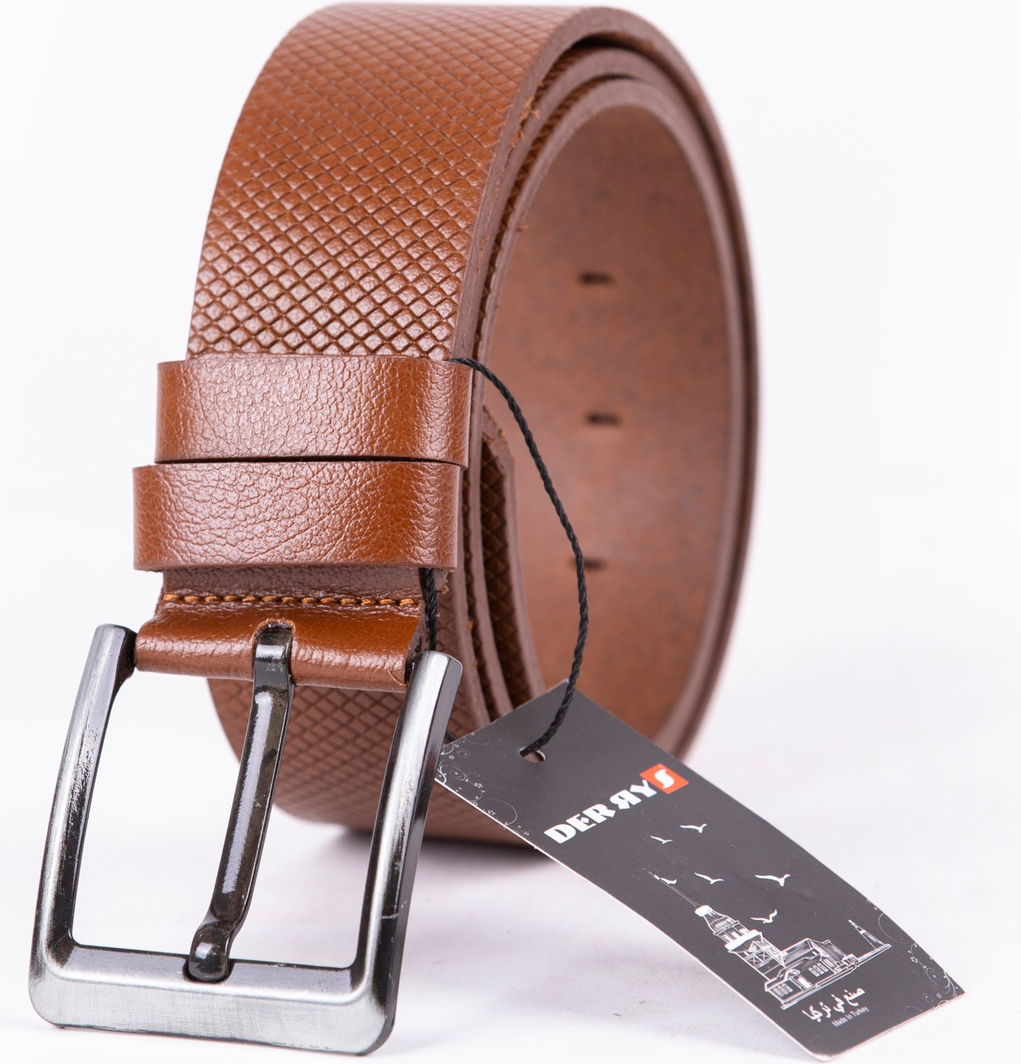 Leather belt