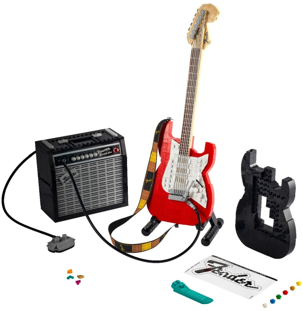 Конструктор LEGO Fender Stratocaster Ideas 21329