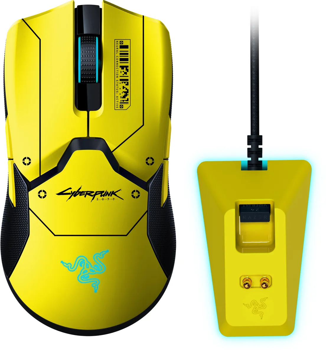 Мышка игровая беспроводная USB Razer Viper Ultimate & Mouse Dock