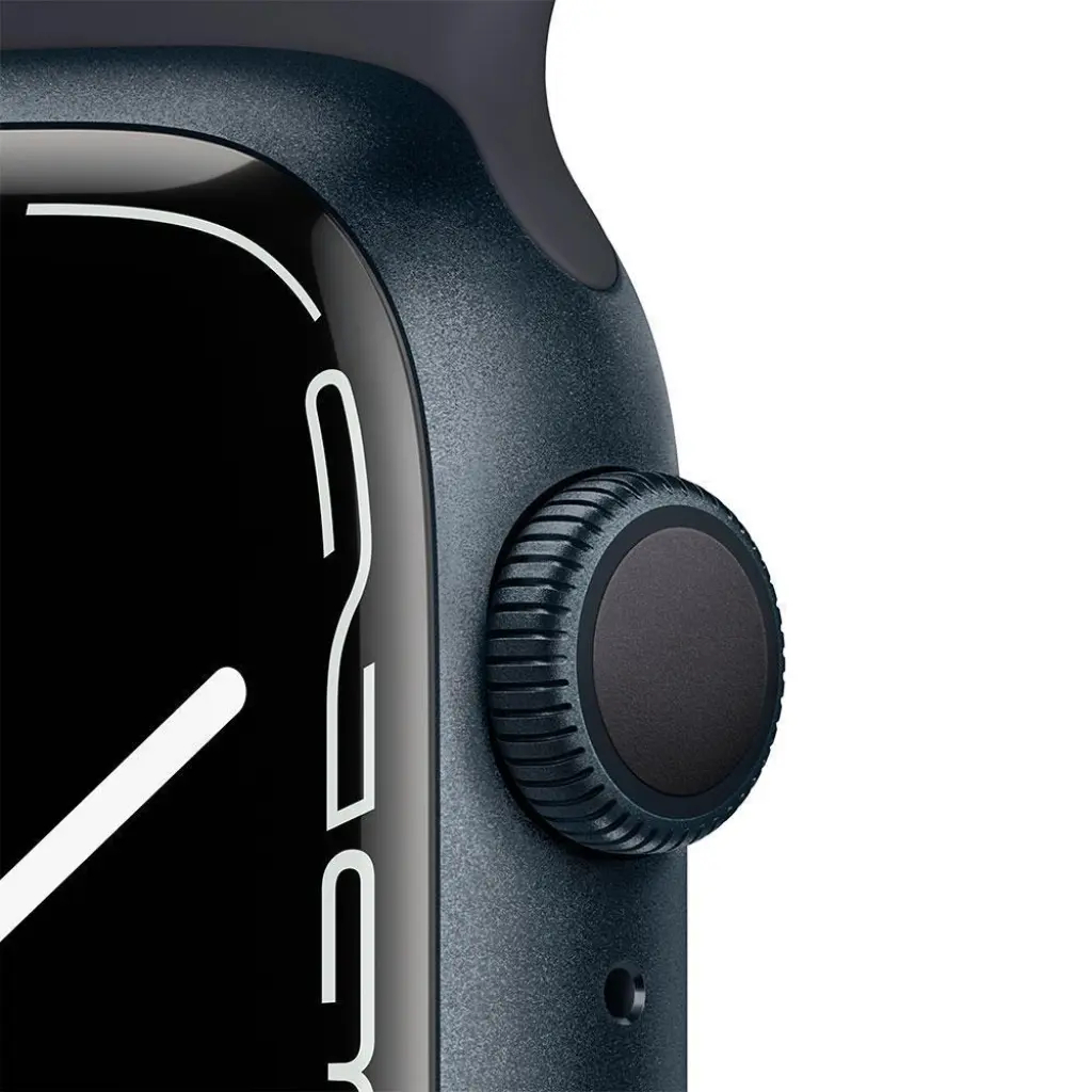 Смарт-часы Apple Watch Series 7 45mm Midnight Aluminium Case with Midnight Sport Band