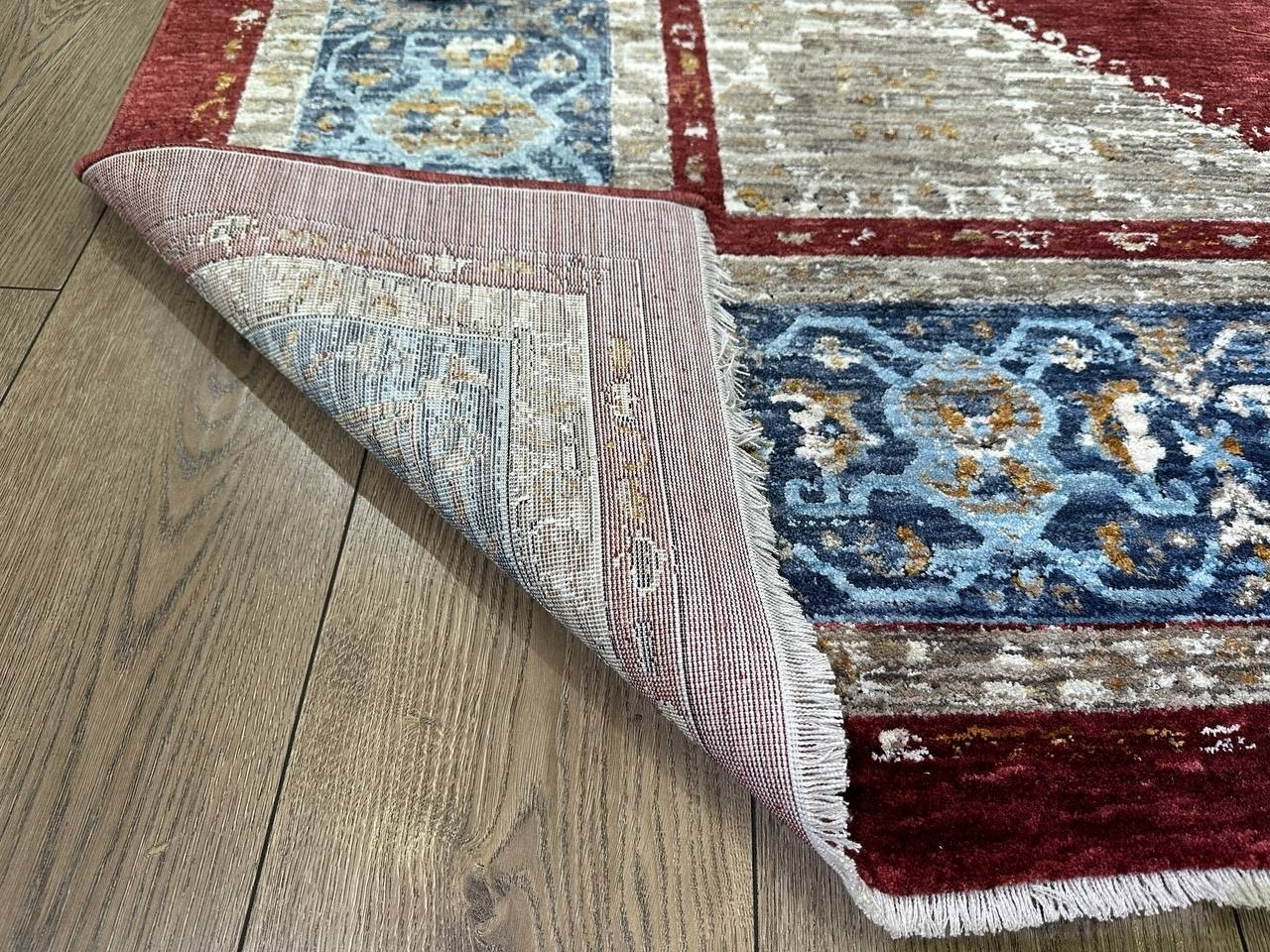 Milat Hali ковер 150x200 см, AQUA K643C Red Dblue