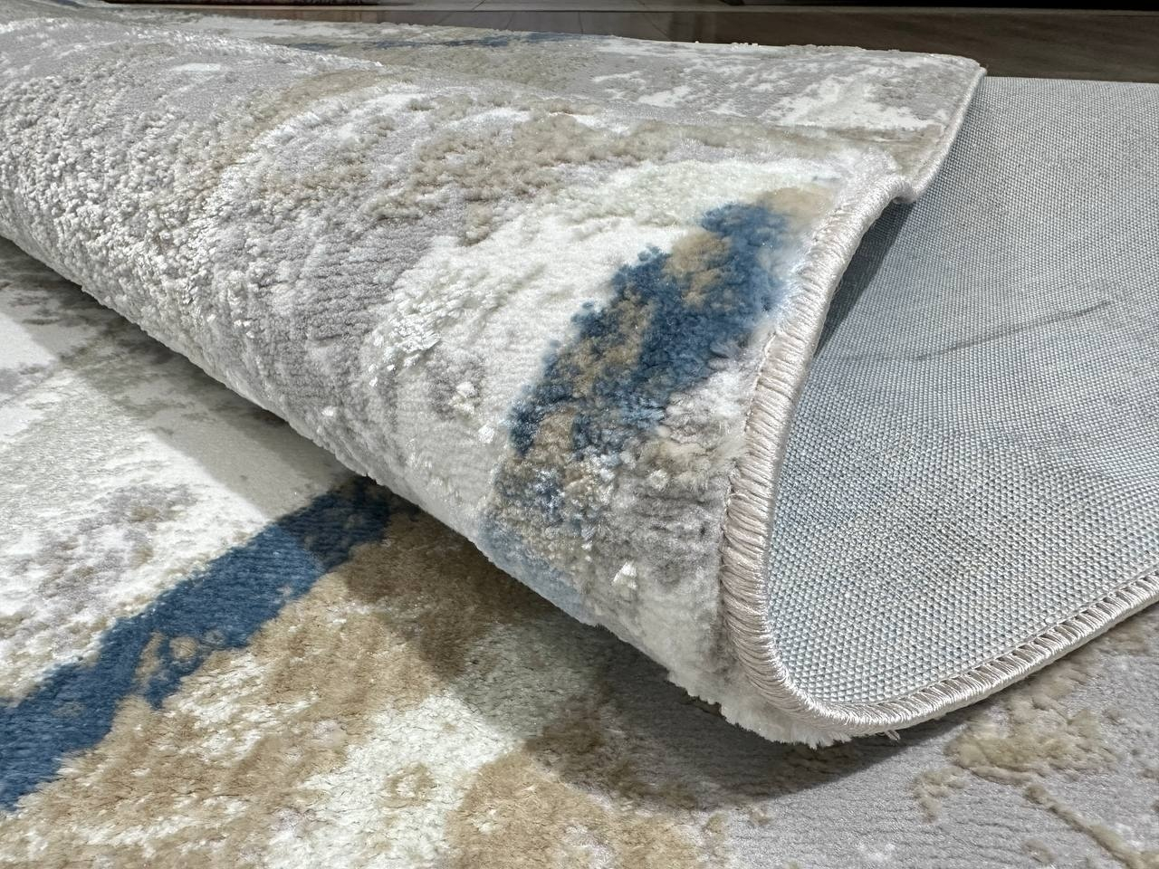 Bal Tekstil ковер 150x230 см, Bomonti Naturel T162A Cream Blue