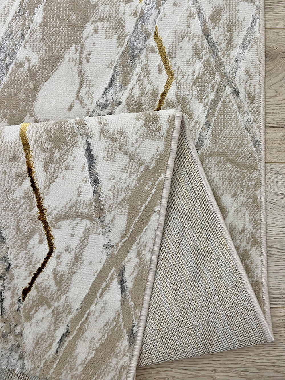 Bal Tekstil ковер 150x230 см, Relax L192A Cream Gold