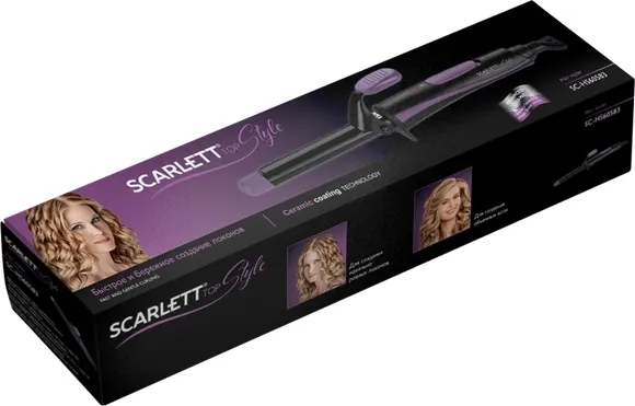Щипцы для волос Scarlett SC-HS60583 черный