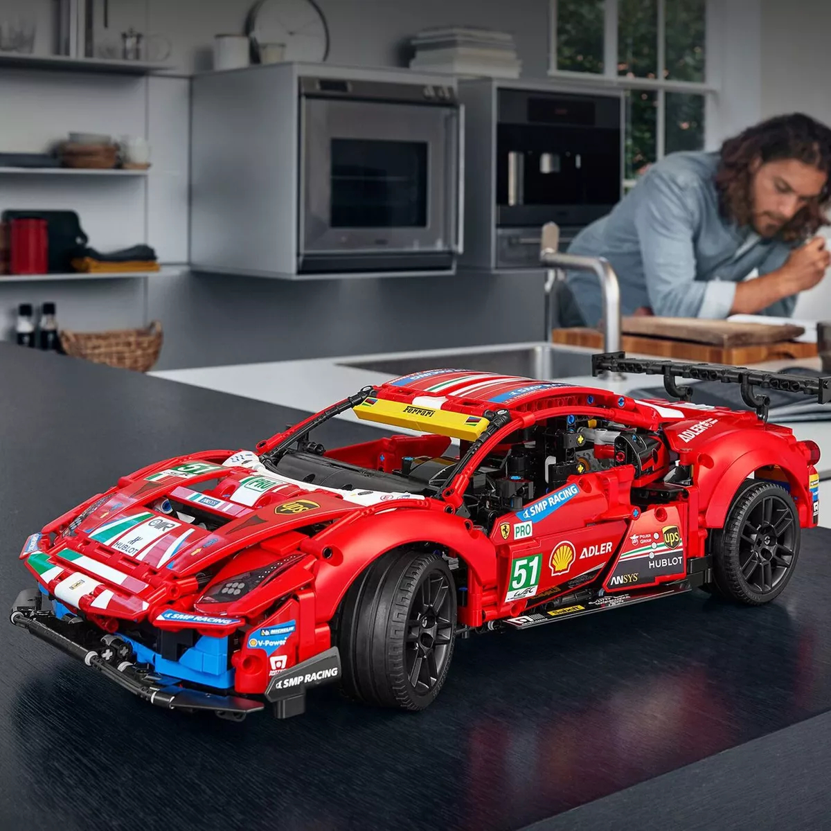 Конструктор LEGO TECHNIC Ferrari 488 GTE AF Corse №51 42125