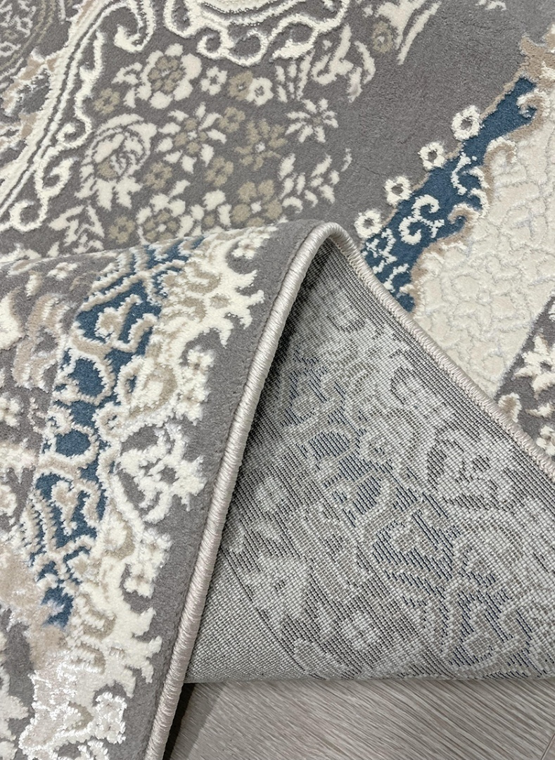 Bal Tekstil ковер 150x300 см, Kumsal Q700A Gray Blue