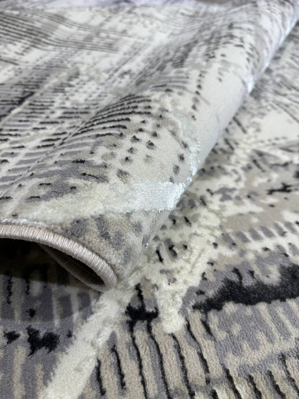 Bal Tekstil ковер 150x300 см, F553A Grey Cream