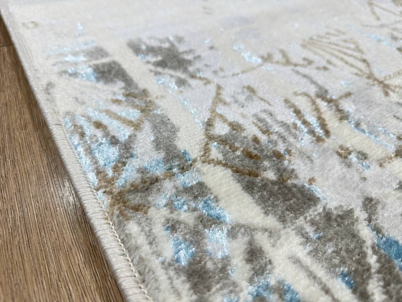 Bal Tekstil ковер 150x230 см, F421A beyaz gray modis Filiz