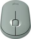 Мышка беспроводная USB/BT Logitech Pebble M350 (910-005720), Зеленый