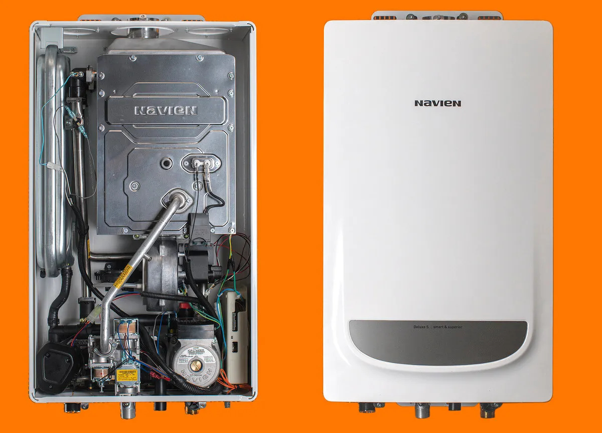 Газовый котел NAVIEN DELUXE S-16K+Дымоход