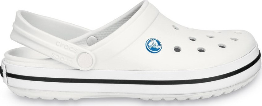 Шлепанцы мужские Crocs 11016-01U 46 - 47 Белый