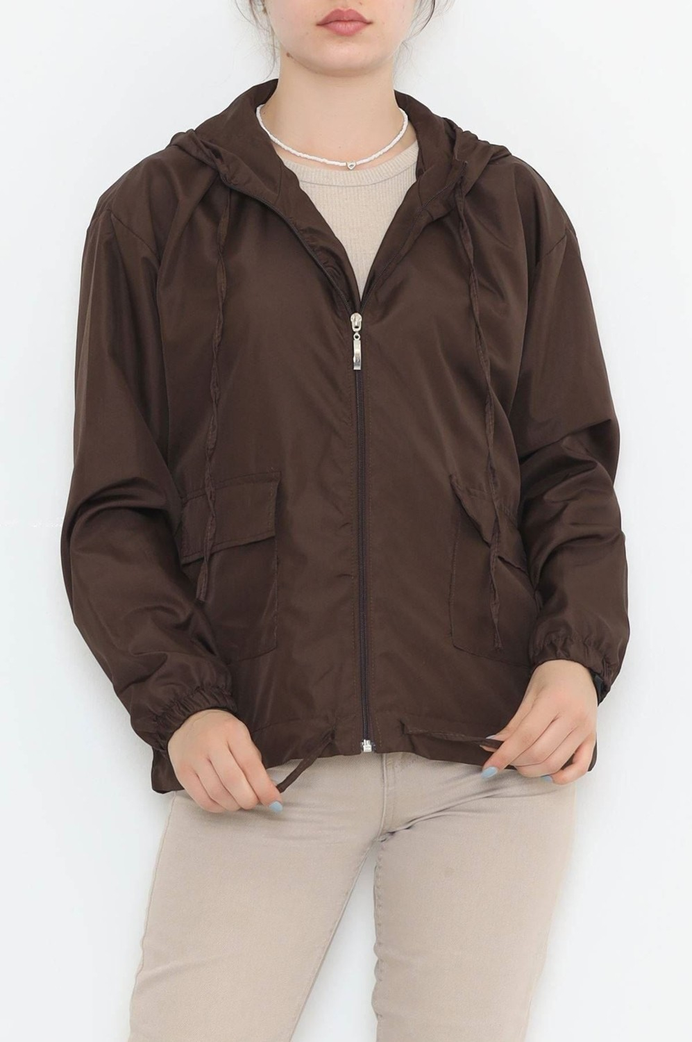Куртка с капюшоном Civetta светло-коричневая - 11610.683.