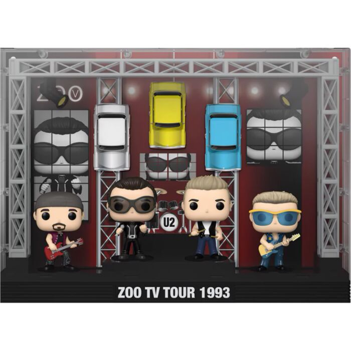 Funko: Rocks. Фигурка POP Moment Deluxe: U2 Zoo TV Tour 1993