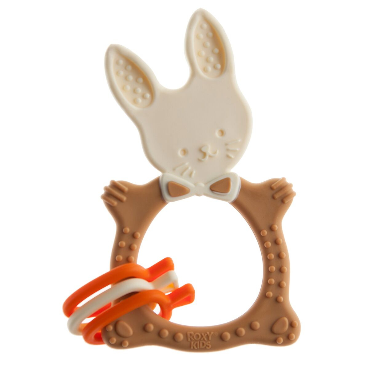 Прорезыватель Roxy Bunny коричневый 4м+