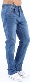Джинсы Cedy Denim для мужчин с широким поясом и прямыми штанинами, регулярная посадка, модель Jean C336