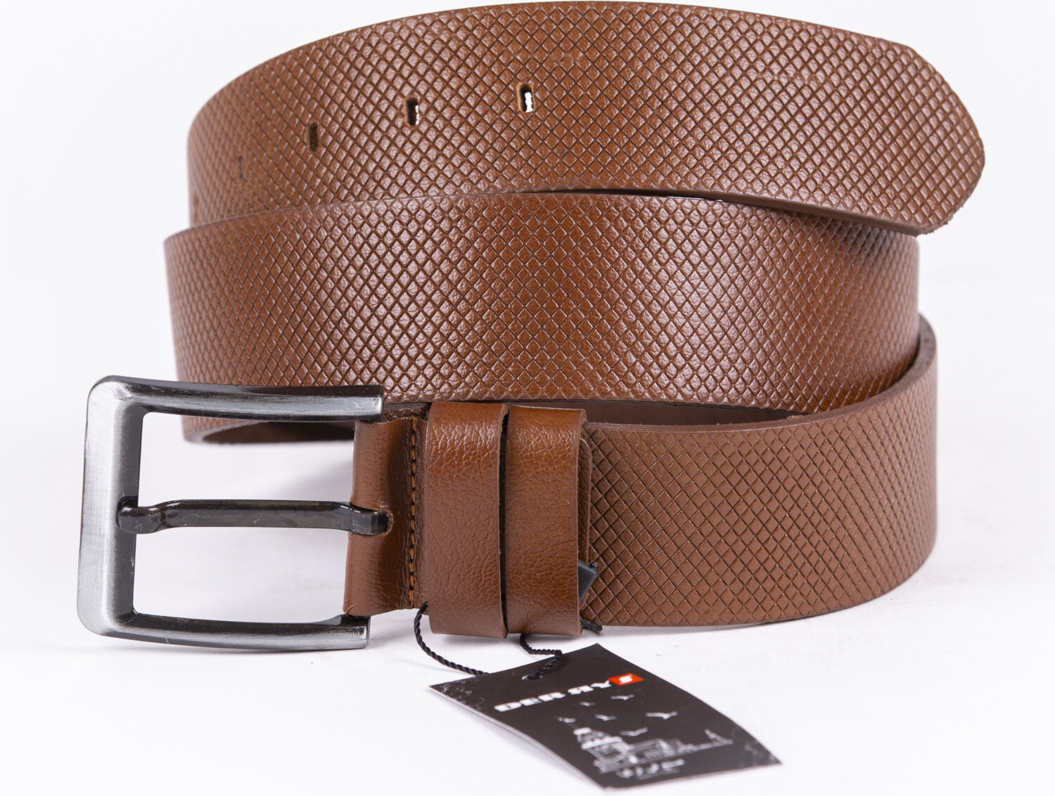 Leather belt